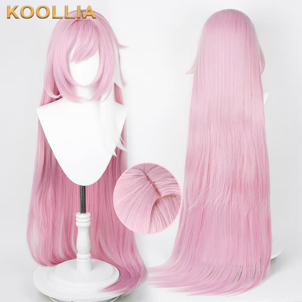 Honkai Impact 3 Elysia Long Pink Hair Basic Wig