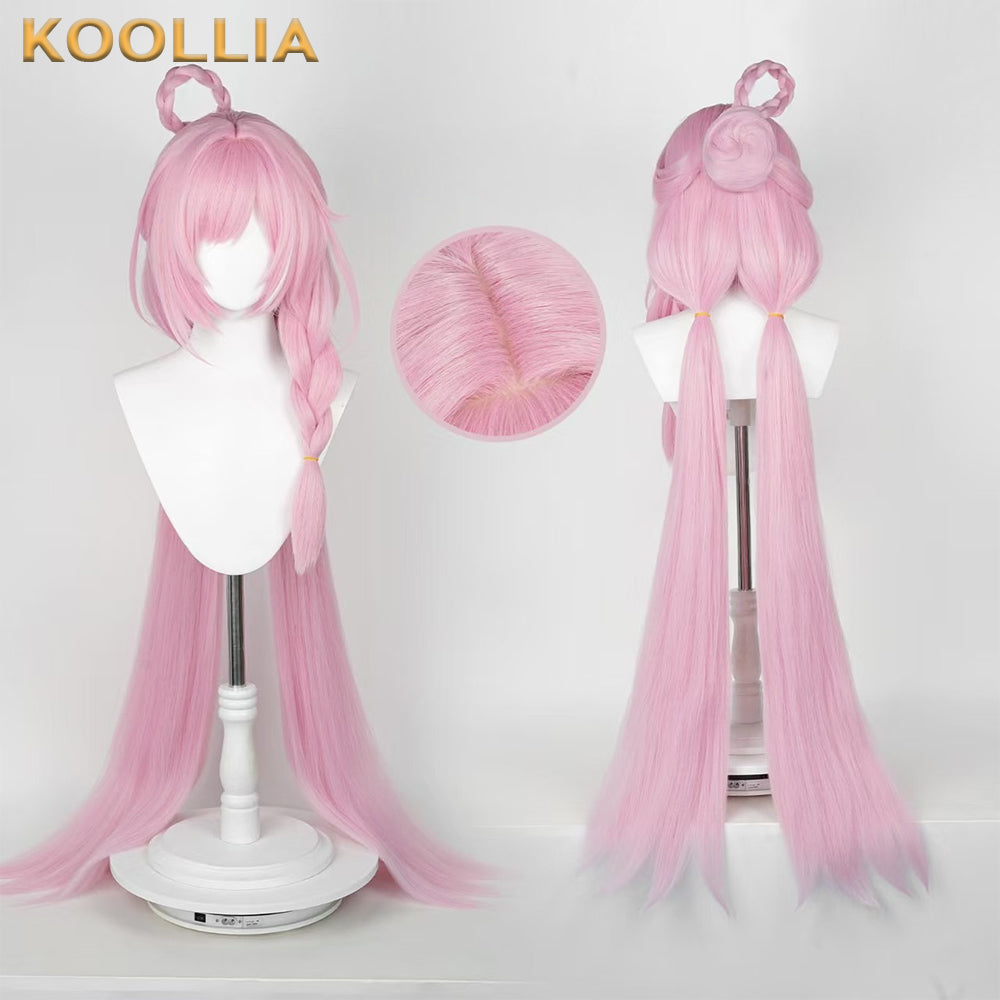 Honkai Impact 3 Elysia Long Pink Hair Basic Wig