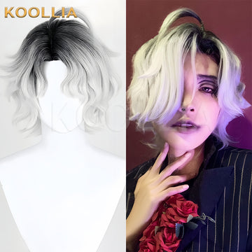 IdentityV Emil(Luminary) Short Silver Hair Basic Wig - KOOLLIA