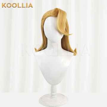 Marvel Rivals Emma Frost Short Golden Hair Basic Wig - KOOLLIA