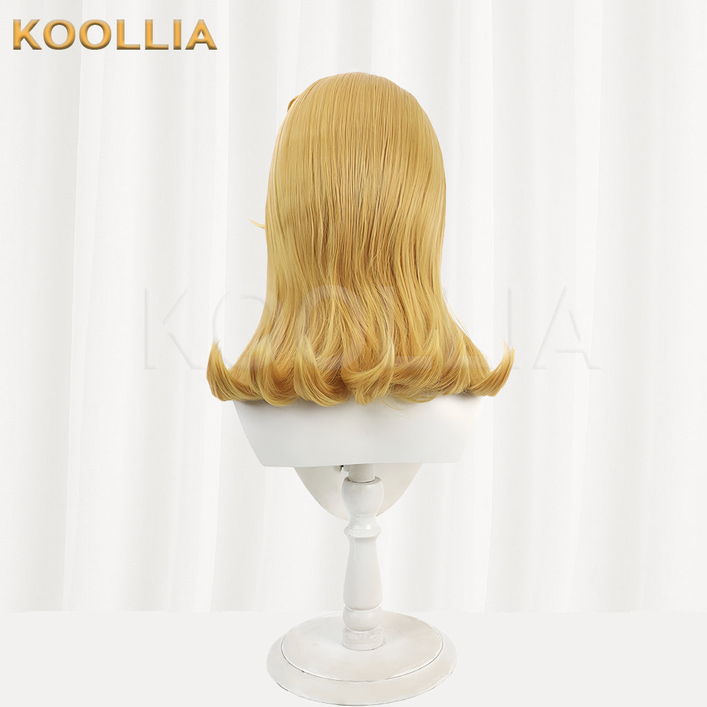 Marvel Rivals Emma Frost Short Golden Hair Basic Wig