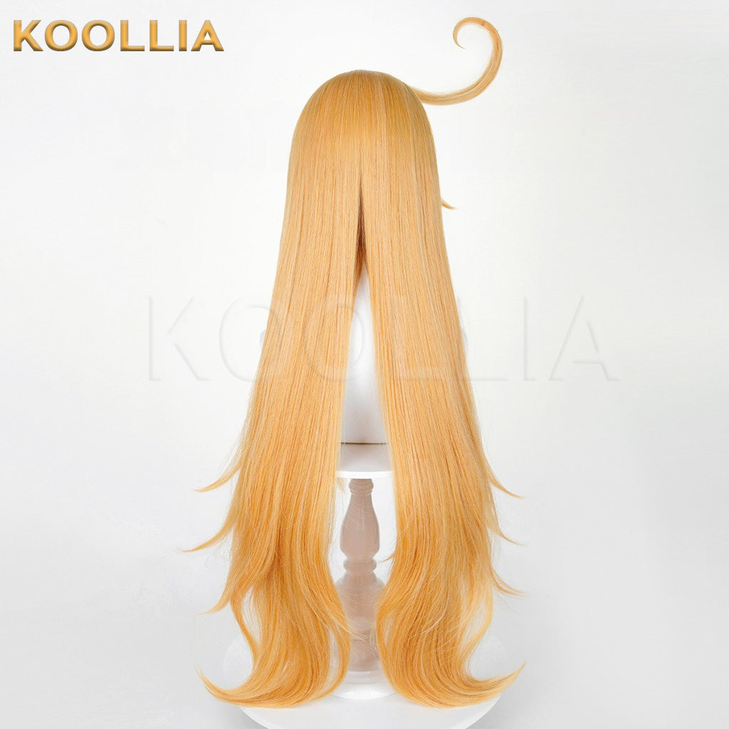 Genshin Impact Escoffier Long Blonde Hair Basic Wig