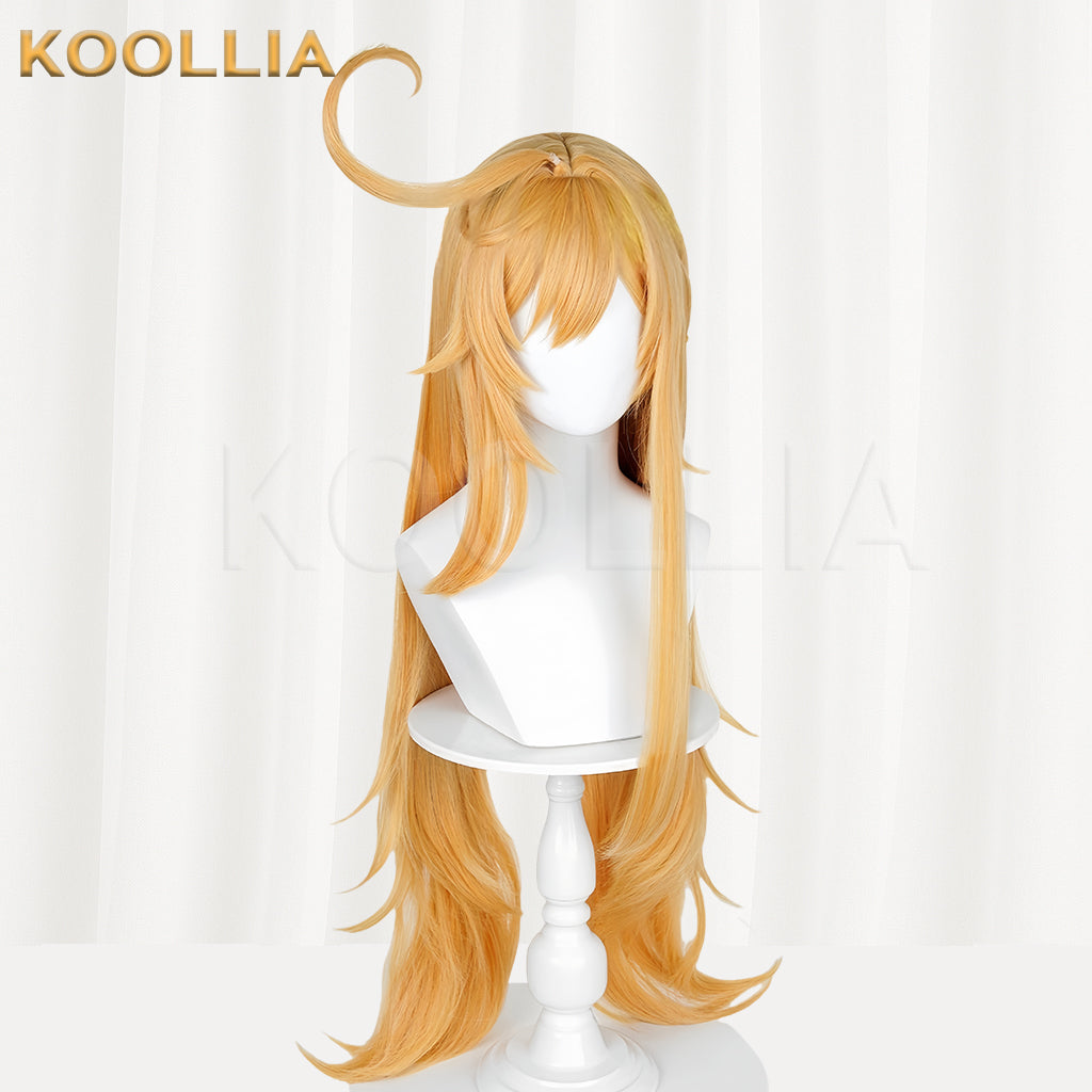 Genshin Impact Escoffier Long Blonde Hair Basic Wig