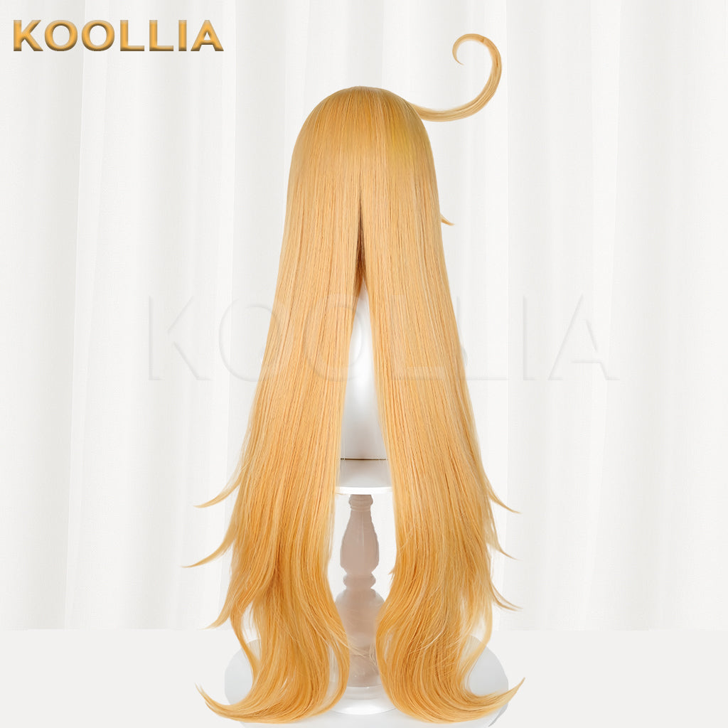 Genshin Impact Escoffier Long Blonde Hair Basic Wig