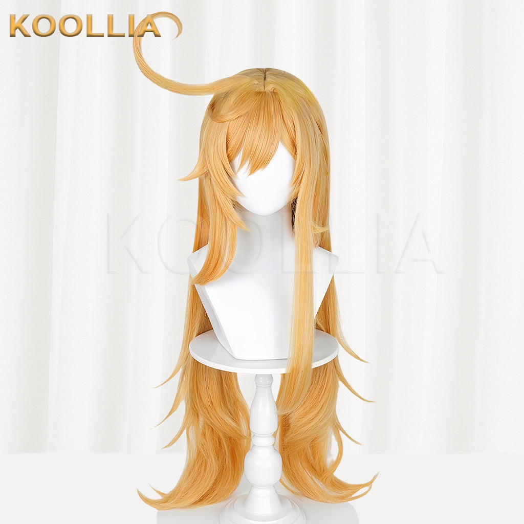 Genshin Impact Escoffier Long Blonde Hair Basic Wig