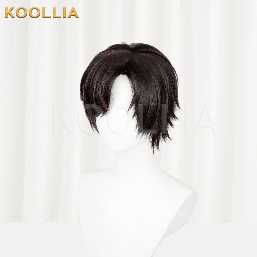 Light and Night Evan Short Brown Hair Basic Wig