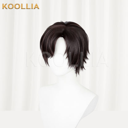 Light and Night Evan Short Brown Hair Basic Wig