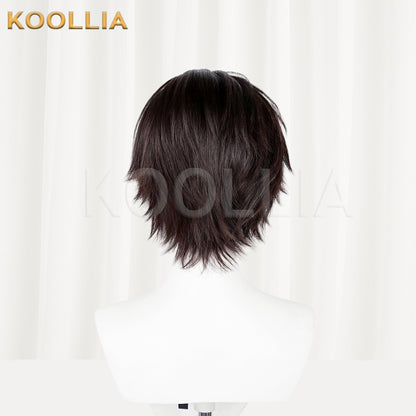 Light and Night Evan Short Brown Hair Basic Wig