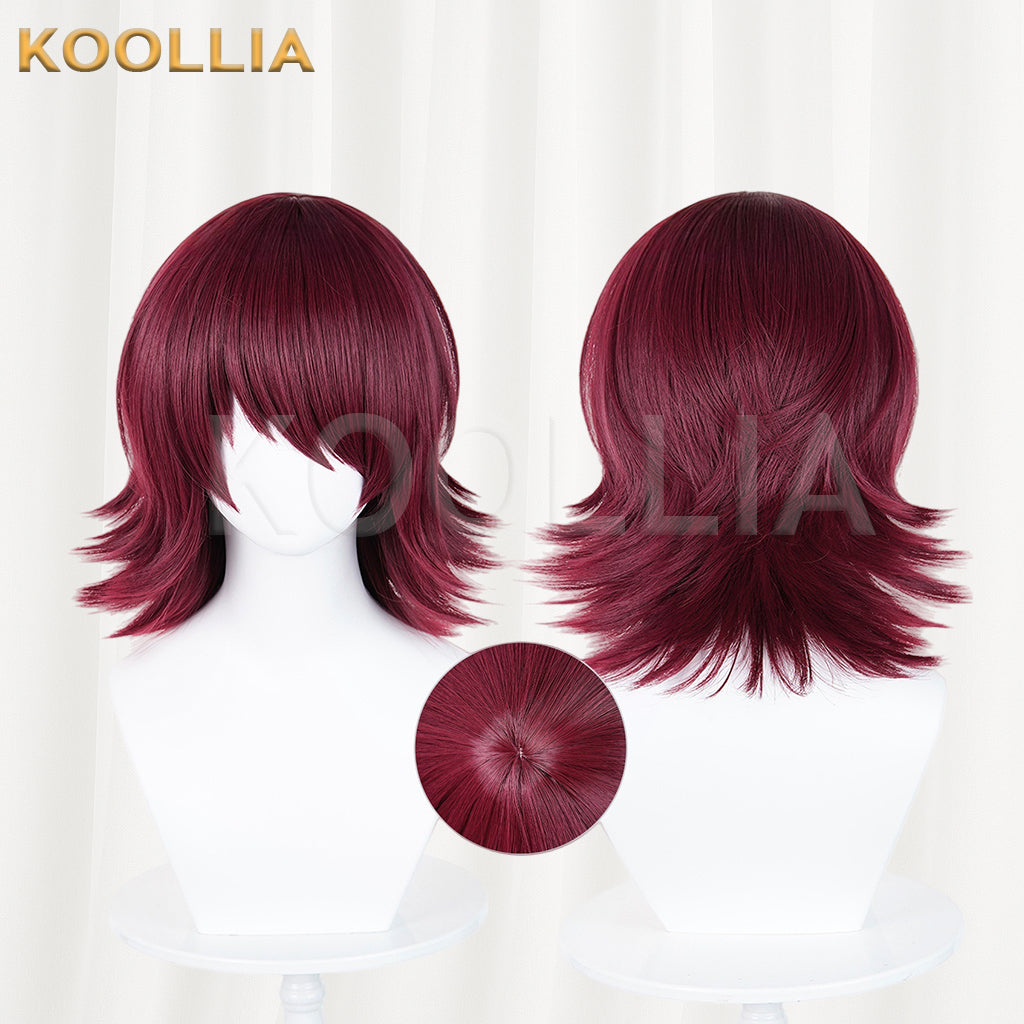 Arknights Exusiai Short Red Hair Basic Wig
