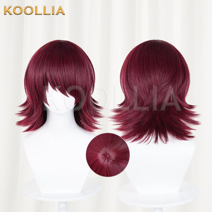 Arknights Exusiai Short Red Hair Basic Wig