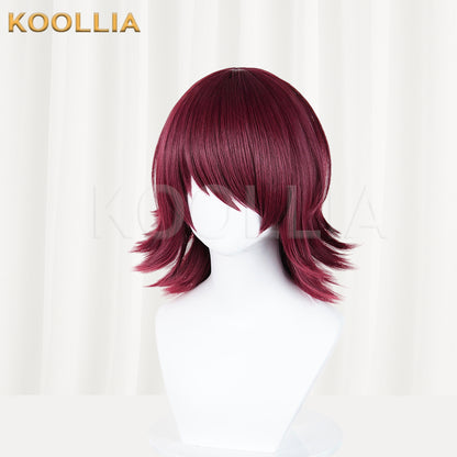 Arknights Exusiai Short Red Hair Basic Wig