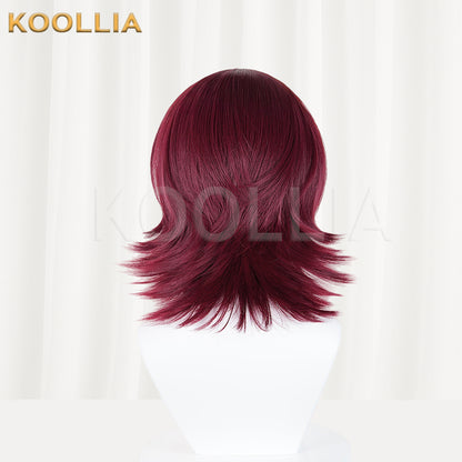 Arknights Exusiai Short Red Hair Basic Wig
