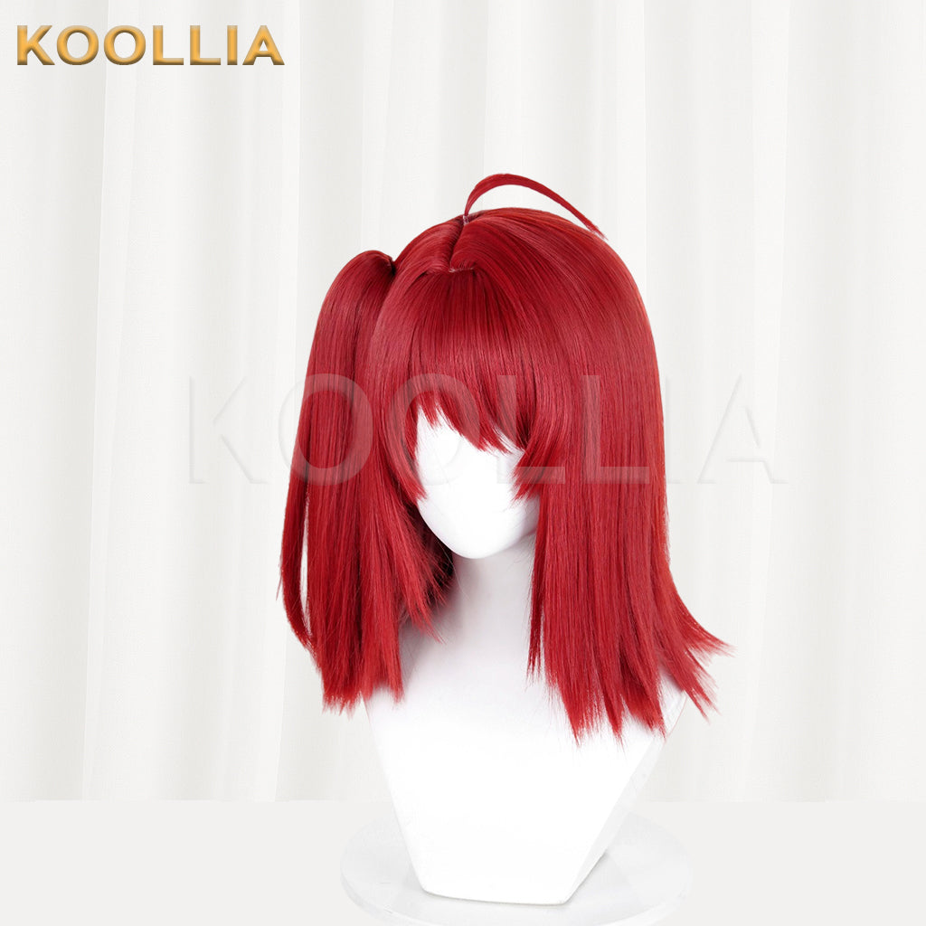 Arknights Exusiai the New Covenant Long Red Hair Basic Wig