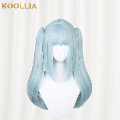 Genshin Impact Faruzan Lange blaue Haare Basic Perücke