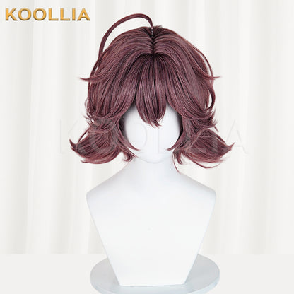 Reverse:1999 Flutterpage Short Wine-Red Hair Basic Wig