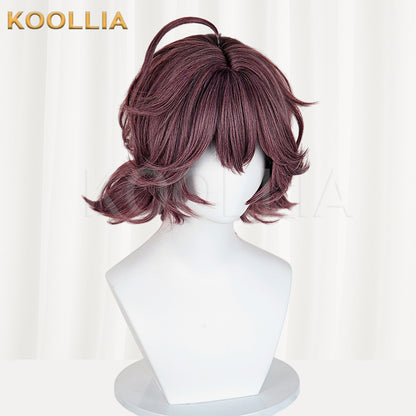 Reverse:1999 Flutterpage Short Wine-Red Hair Basic Wig
