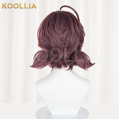 Reverse:1999 Flutterpage Short Wine-Red Hair Basic Wig