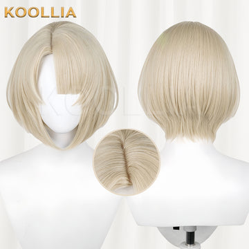 Genshin Impact Freminet Short Silver Hair Basic Wig - KOOLLIA