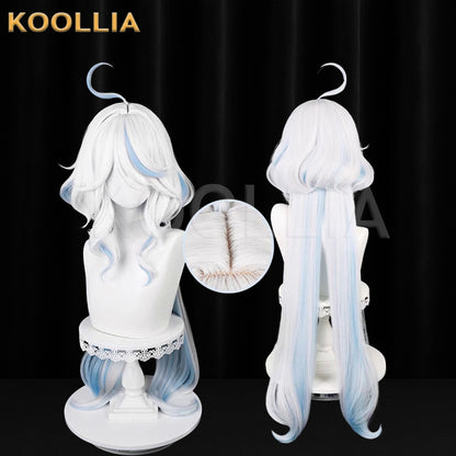 Genshin Impact Furina/Focalors Long/Short  Mix Hair Basic Wig