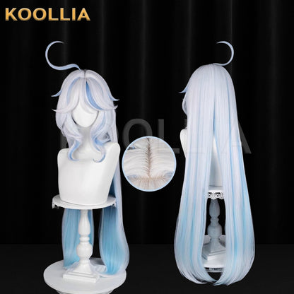 Genshin Impact Furina/Focalors Long/Short  Mix Hair Basic Wig