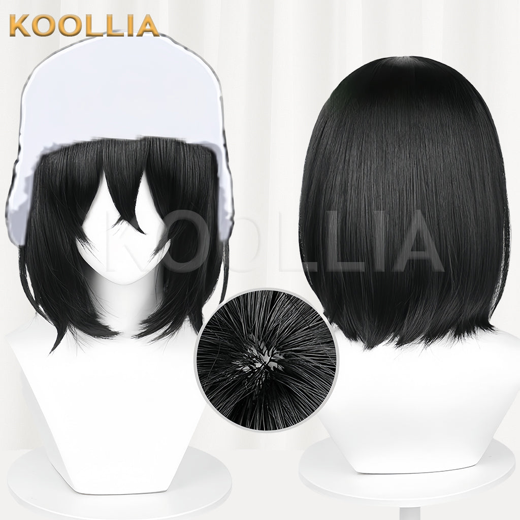 Bungo Stray Dogs Fyodor Short Black Hair Basic Wig
