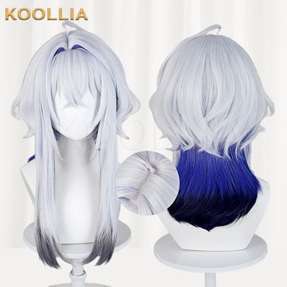 Wuthering Waves Galbrena Long Mix Hair Basic Wig