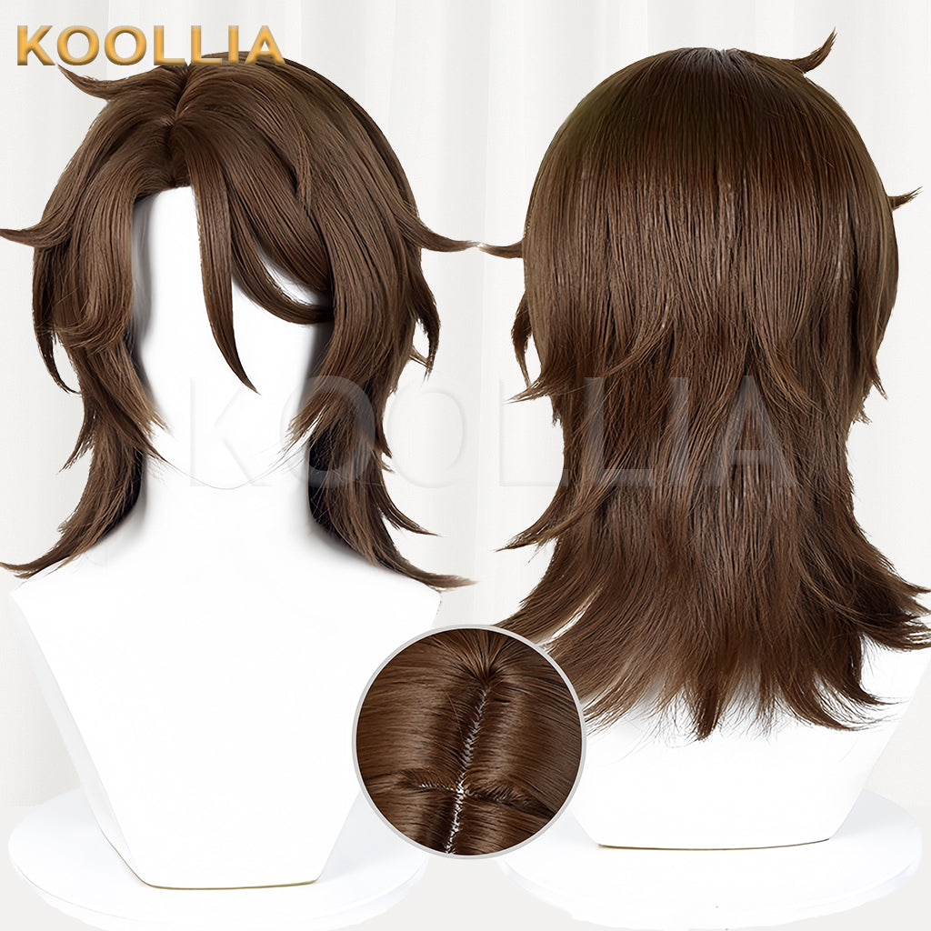 Honkai: Star Rail Gallagher Short Brown Hair Basic Wig