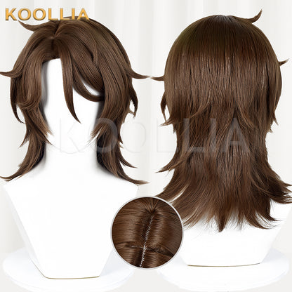 Honkai: Star Rail Gallagher Short Brown Hair Basic Wig