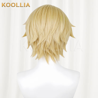 Honkai: Star Rail Gepard Short Yellow Hair Basic Wig