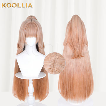 Gongsun Li from Honor of Kings Long Blonde Hair Basic Wig Multi-angle Display by koollia