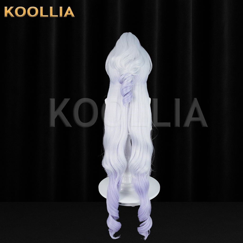 Honor of Kings Gongsun Li Long Sliver Purple Hair Basic Wig
