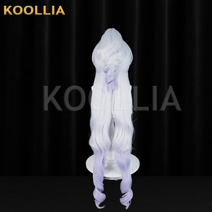 Honor of Kings Gongsun Li Long Sliver Purple Hair Basic Wig