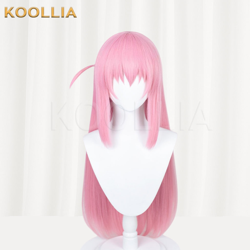 Bocchi The Rock Gotō Hitori Long Pink Hair Basic Wig