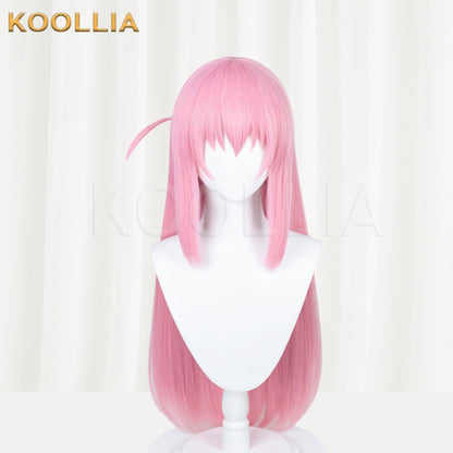 Bocchi The Rock Gotō Hitori Long Pink Hair Basic Wig