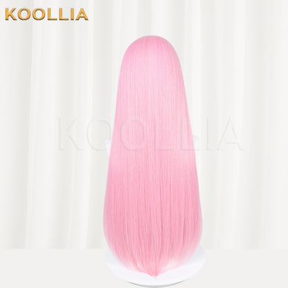Bocchi The Rock Gotō Hitori Long Pink Hair Basic Wig