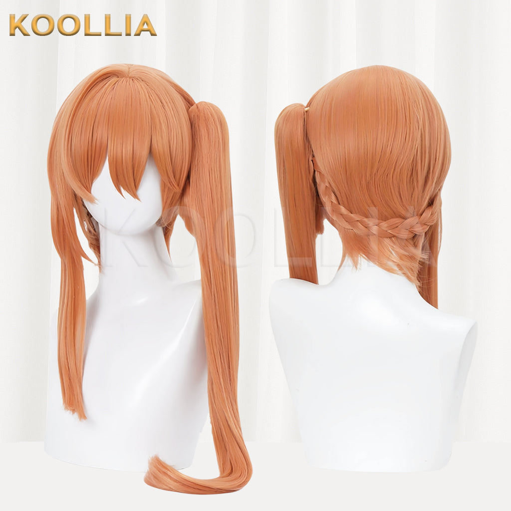 Honkai: Star Rail Guinaifen Long Orange Hair Basic Wig