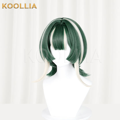 Gachiakuta Guita Short Green Hair Basic Wig