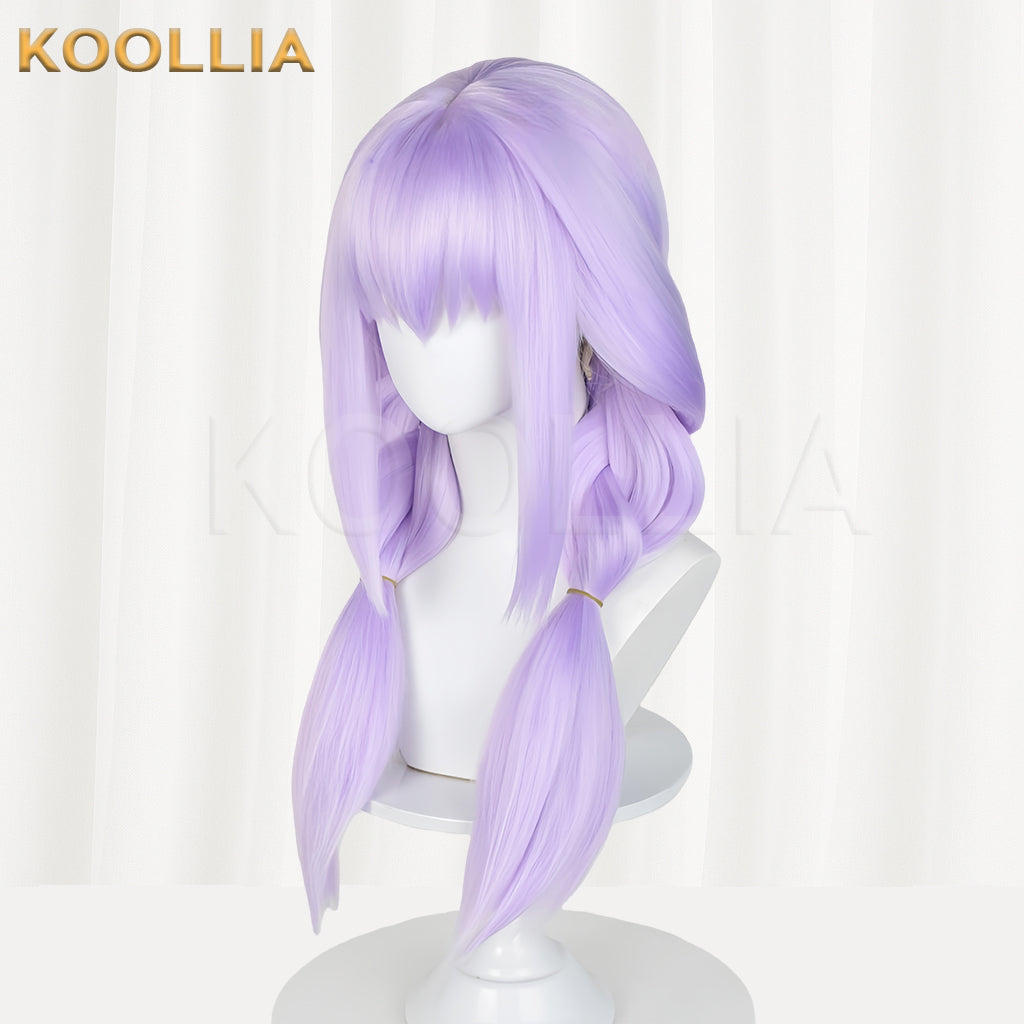 Blue Archive Hakari Atsuko Long Purple Hair Basic Wig