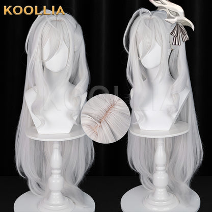 Azur Lane Hakuhou Long Sliver Hair Basic Wig