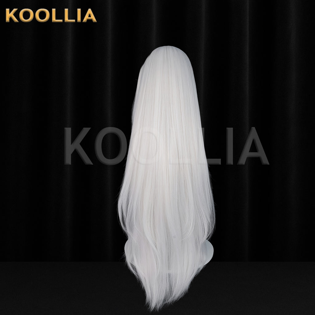 Azur Lane Hakuhou Long Sliver Hair Basic Wig