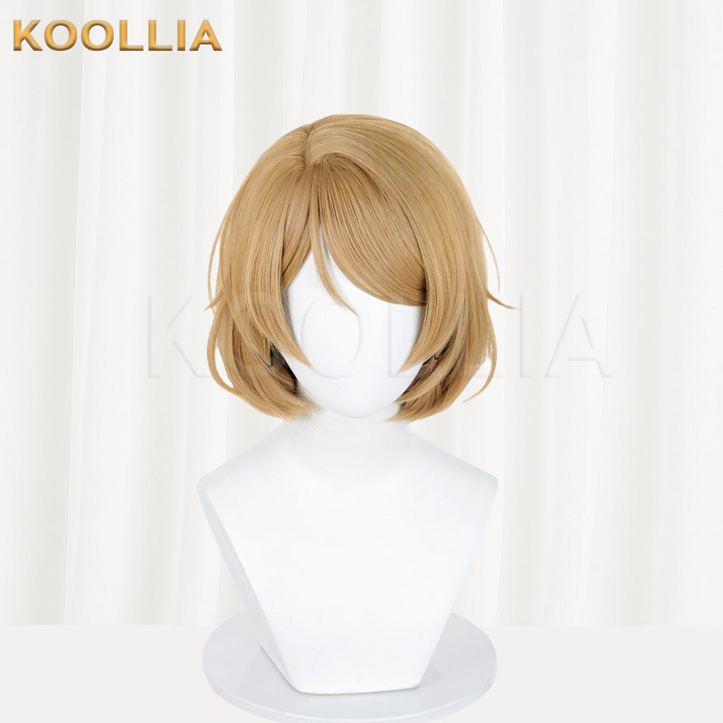 Love Live! Hanayo Koizumi Short Yellow Hair Basic Wig