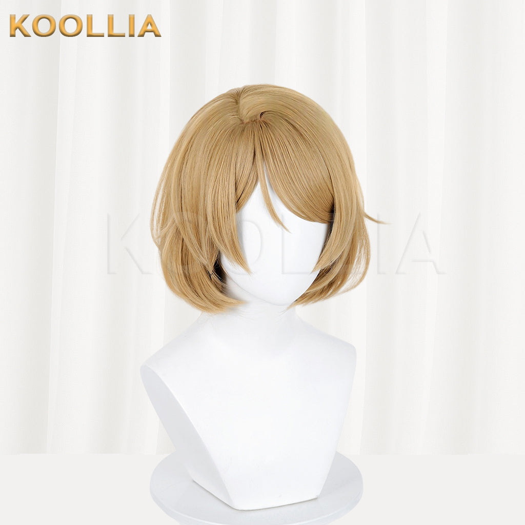 Love Live! Hanayo Koizumi Short Yellow Hair Basic Wig
