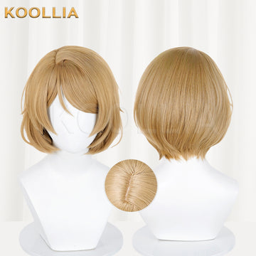 Love Live! Hanayo Koizumi Short Brown Hair Basic Wig - KOOLLIA