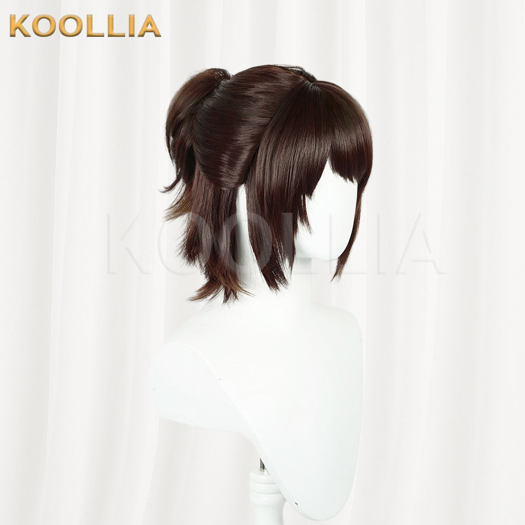 Attack on Titan Hange Zoe Short Brown Hair Basic Wig