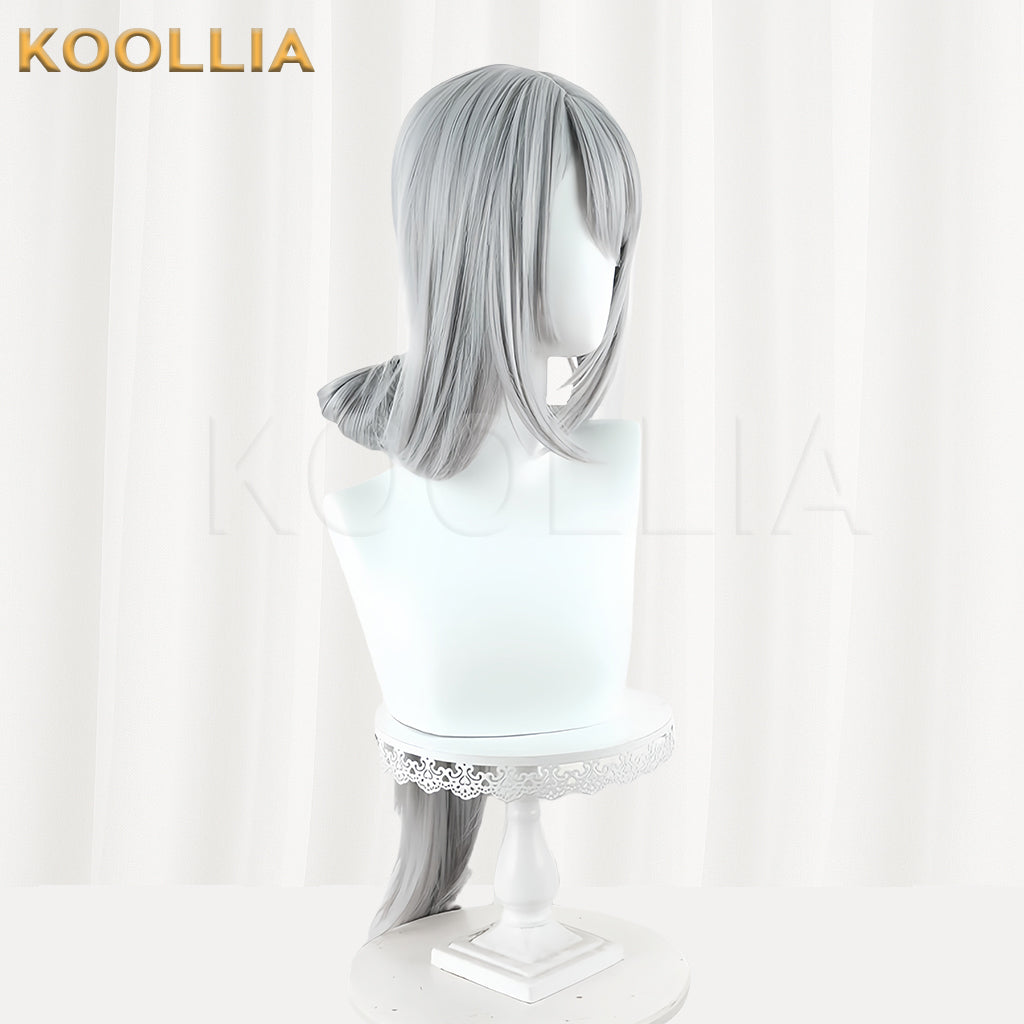 Honkai: Star Rail Hanya Long Grey Hair Basic Wig