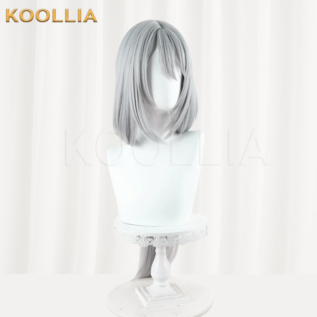 Honkai: Star Rail Hanya Long Grey Hair Basic Wig