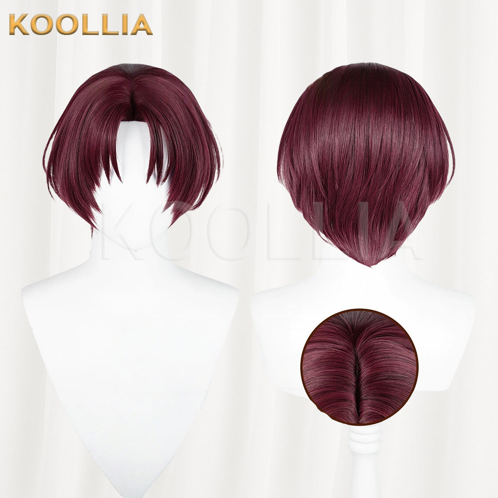 WIND BREAKER  Hayato Suo Short Red Hair Basic wig