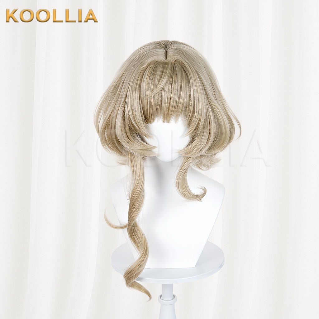 Arknights Haze Long Blonde Hair Basic Wig