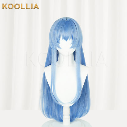 NIKKE：The Goddess of Victory Helen Long Blue Hair Basic Wig