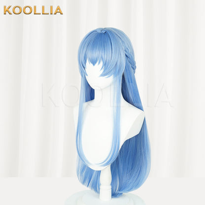 NIKKE：The Goddess of Victory Helen Long Blue Hair Basic Wig